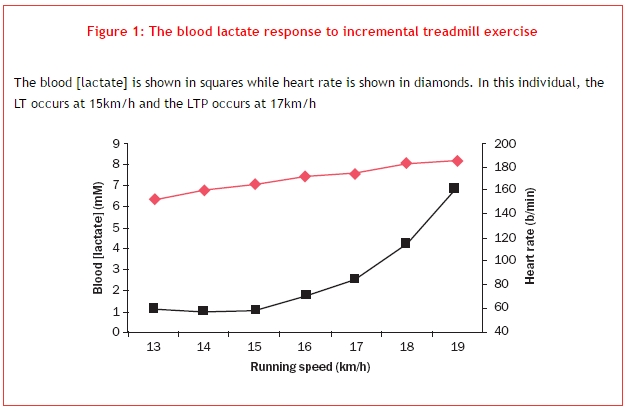 blood lactate response